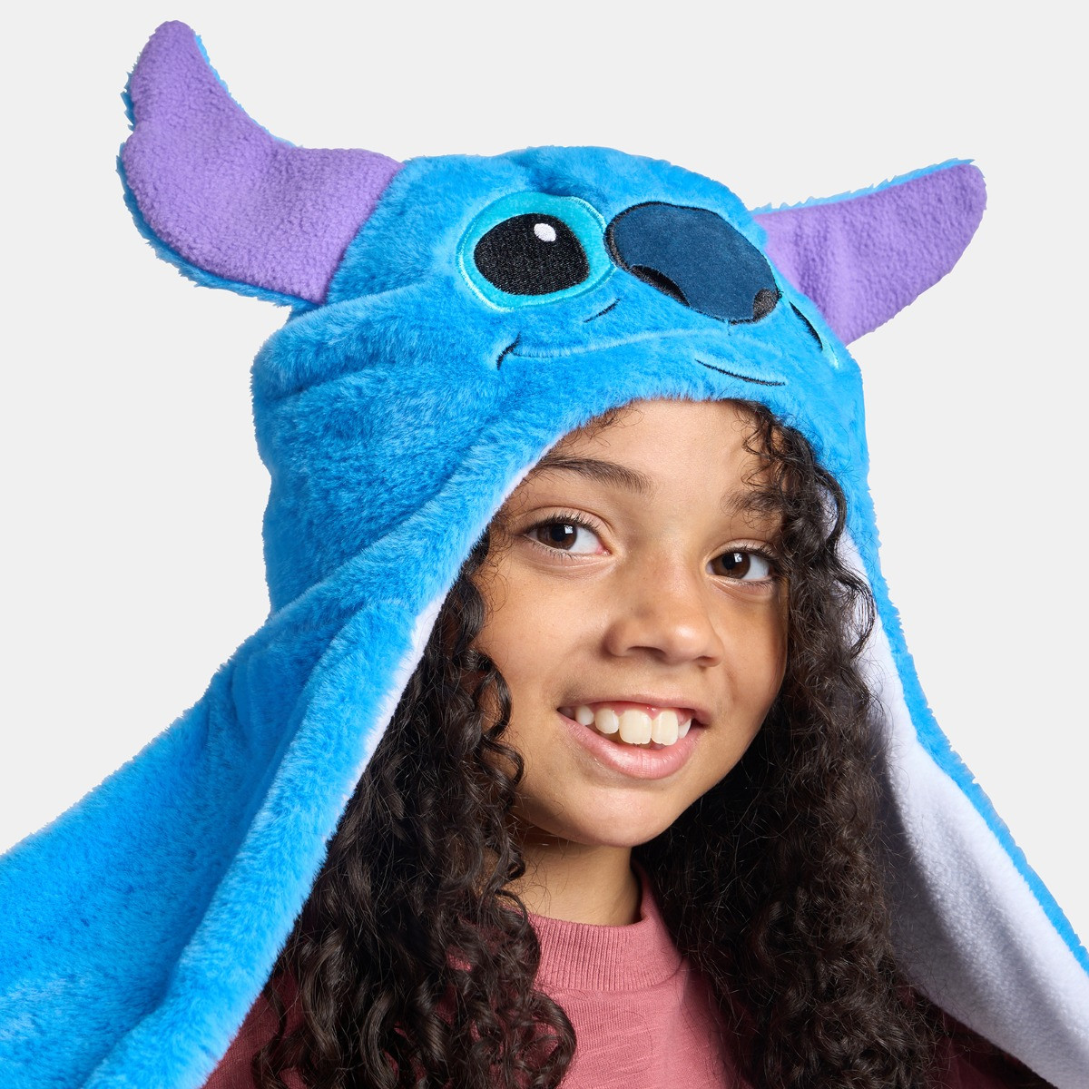 OHS Stitch Hooded Scarf - Blue>
