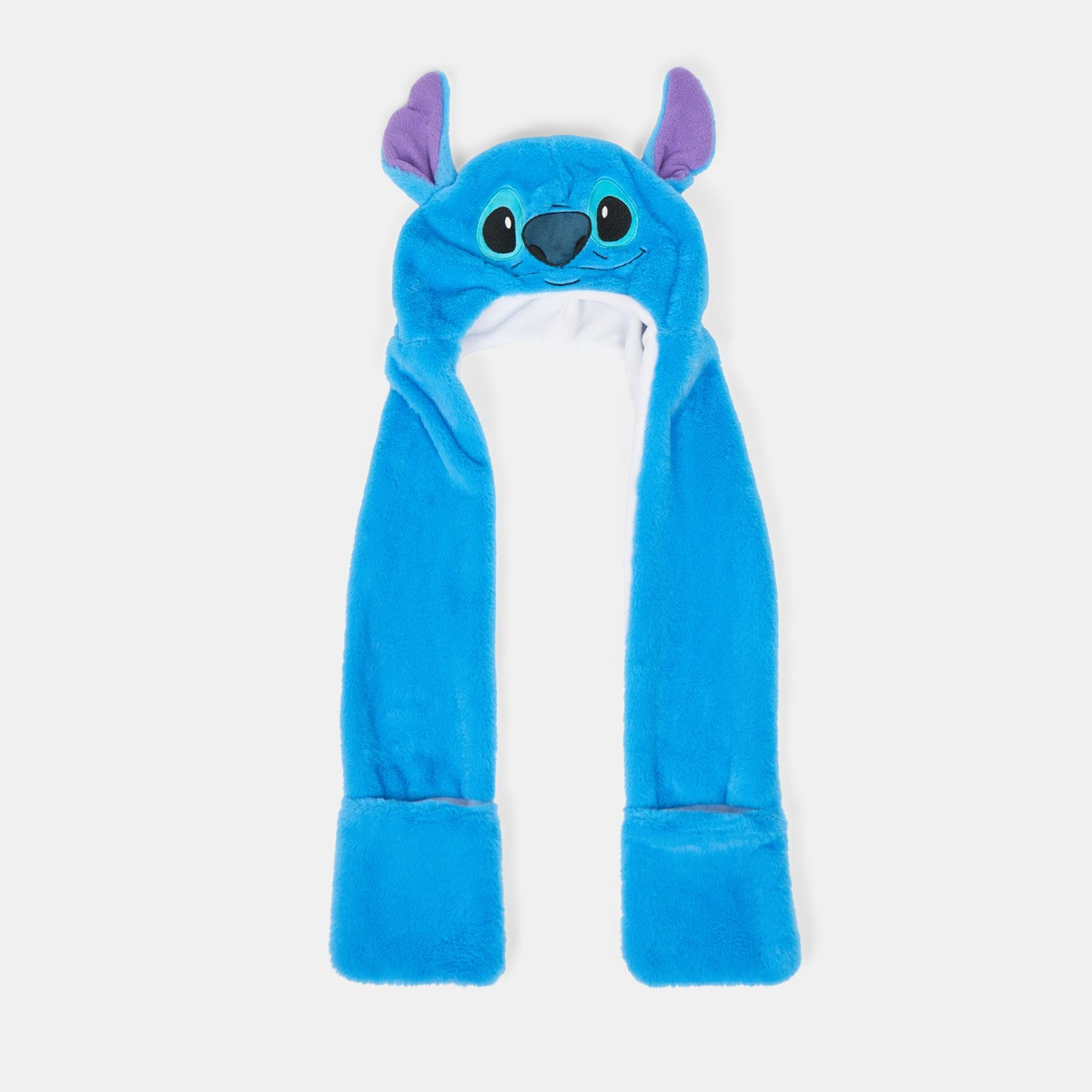 OHS Stitch Hooded Scarf - Blue>