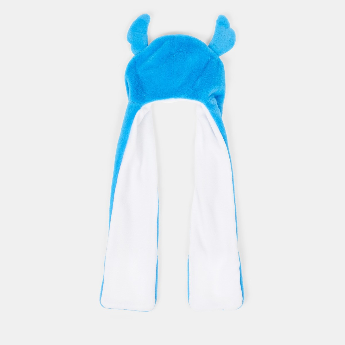 OHS Stitch Hooded Scarf - Blue>