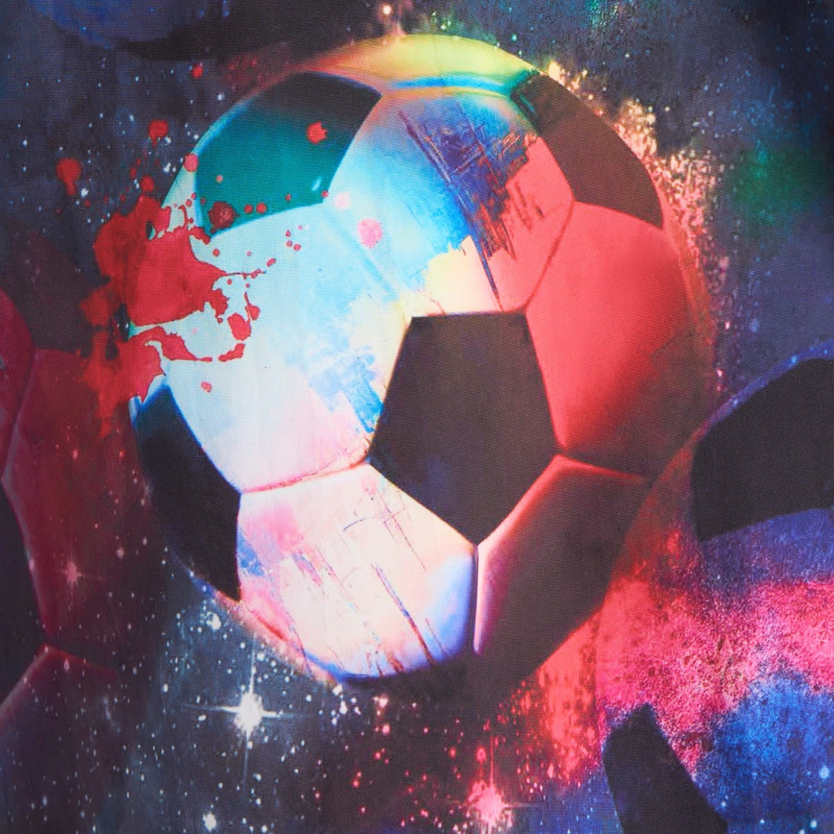 OHS Kids Water Resistant Football Sherpa Drying Robe - Neon>