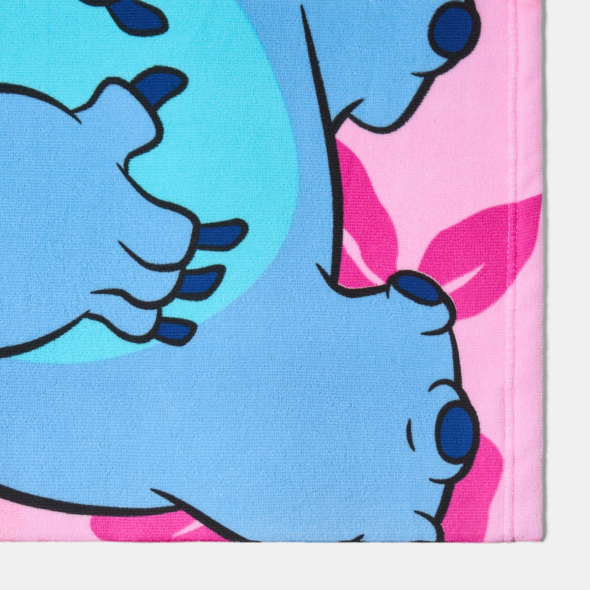 OHS Stitch Beach Towel - Pink>