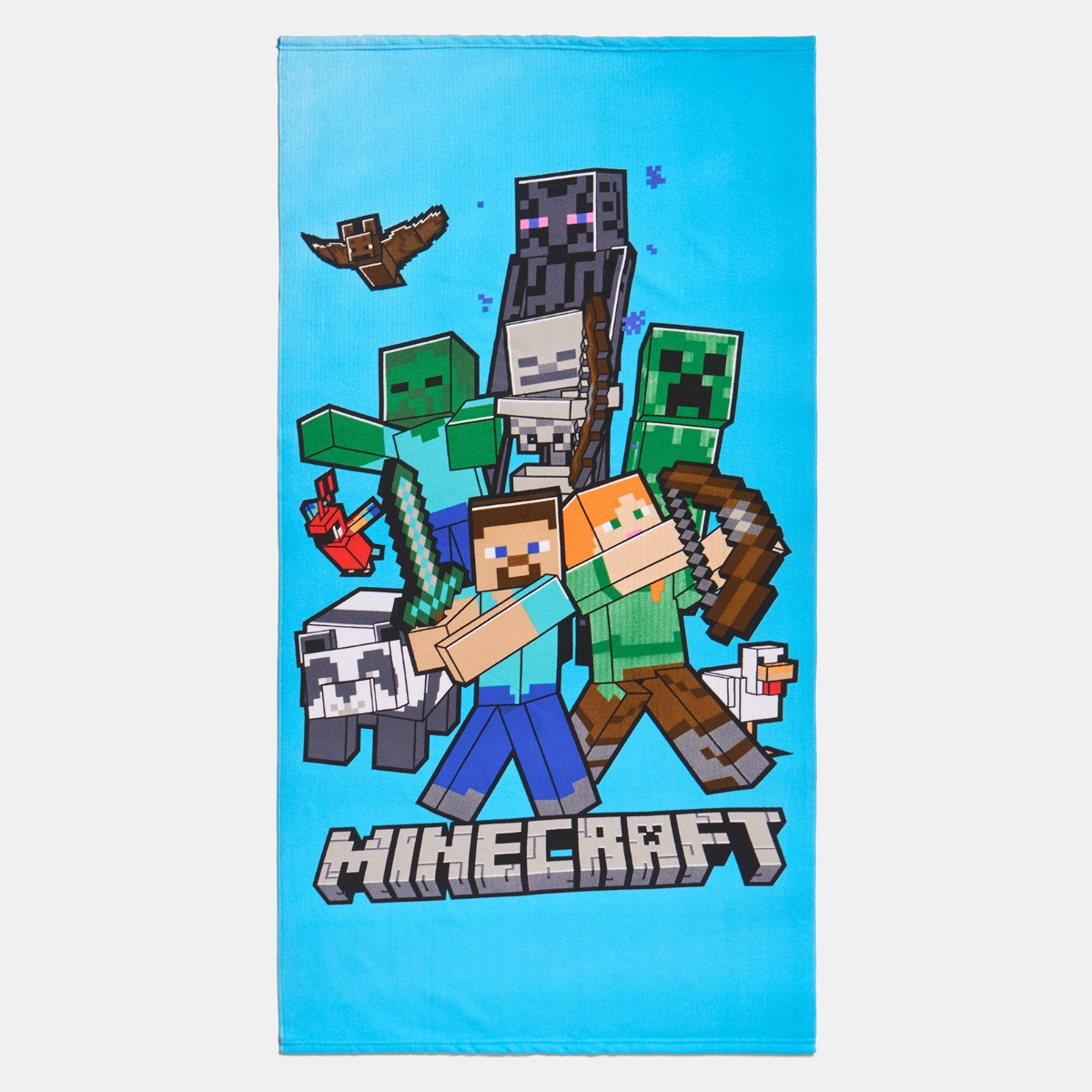 OHS Minecraft Beach Towel - Blue>
