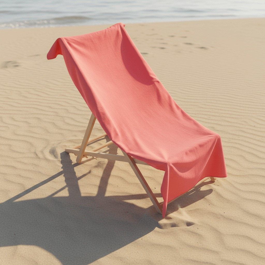 OHS Beach Towel - Coral>