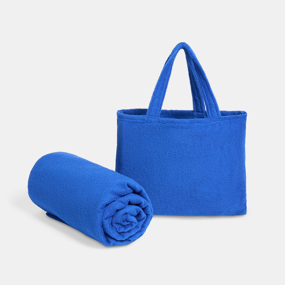 OHS Beach Towel in a Bag - Cobalt Blue>