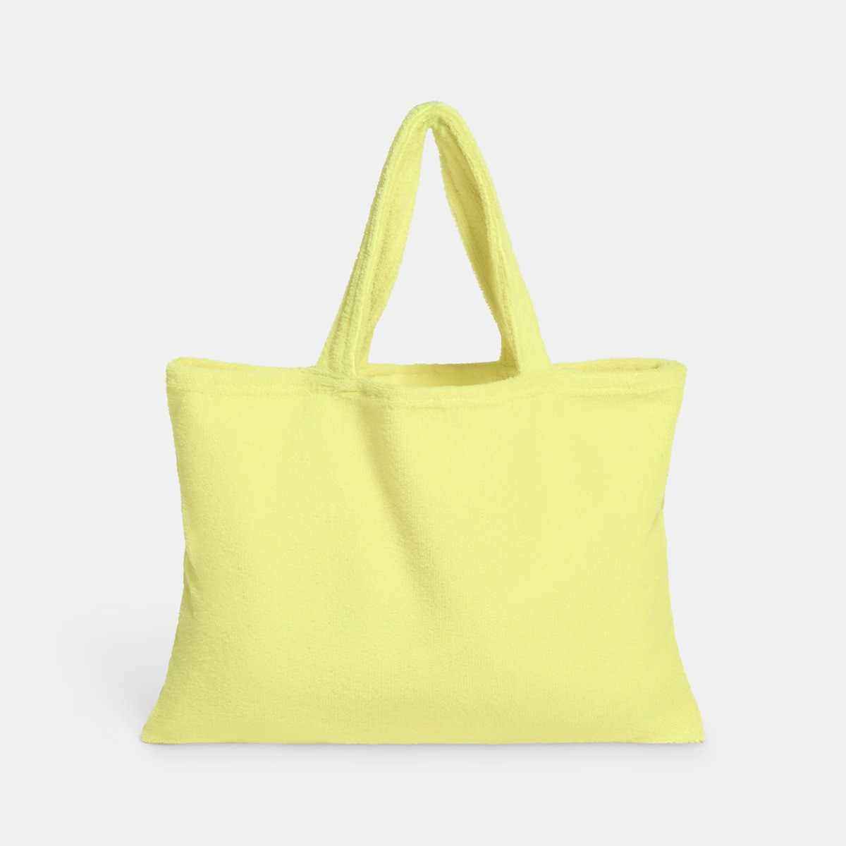 OHS Beach Towel in a Bag - Neon Yellow>