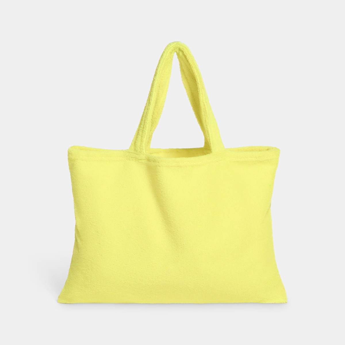 OHS Beach Towel in a Bag - Neon Yellow>