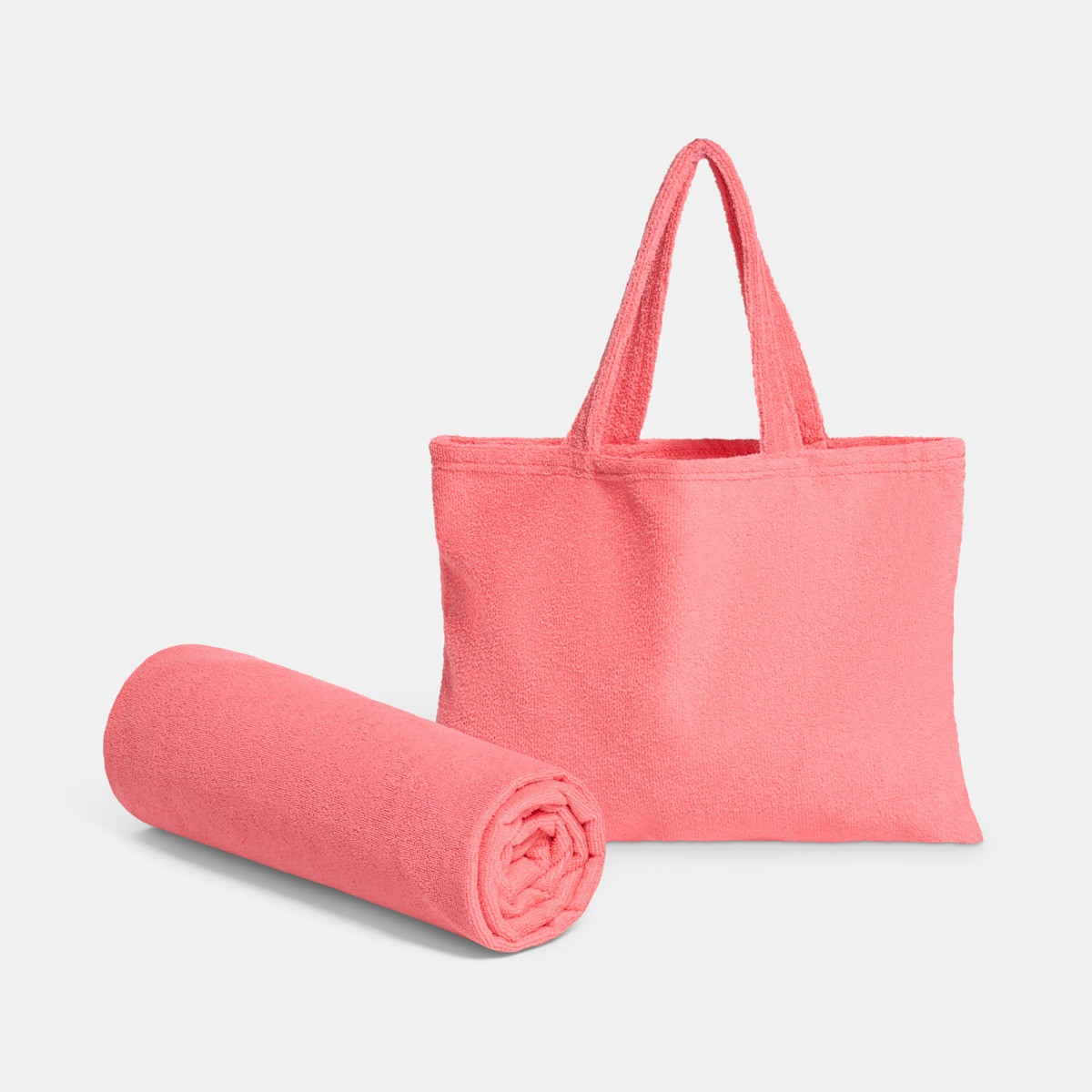 OHS Beach Towel in a Bag - Coral>