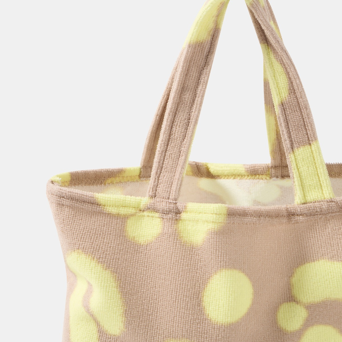 OHS Abstract Leopard Print Beach Towel in a Bag - Neon>