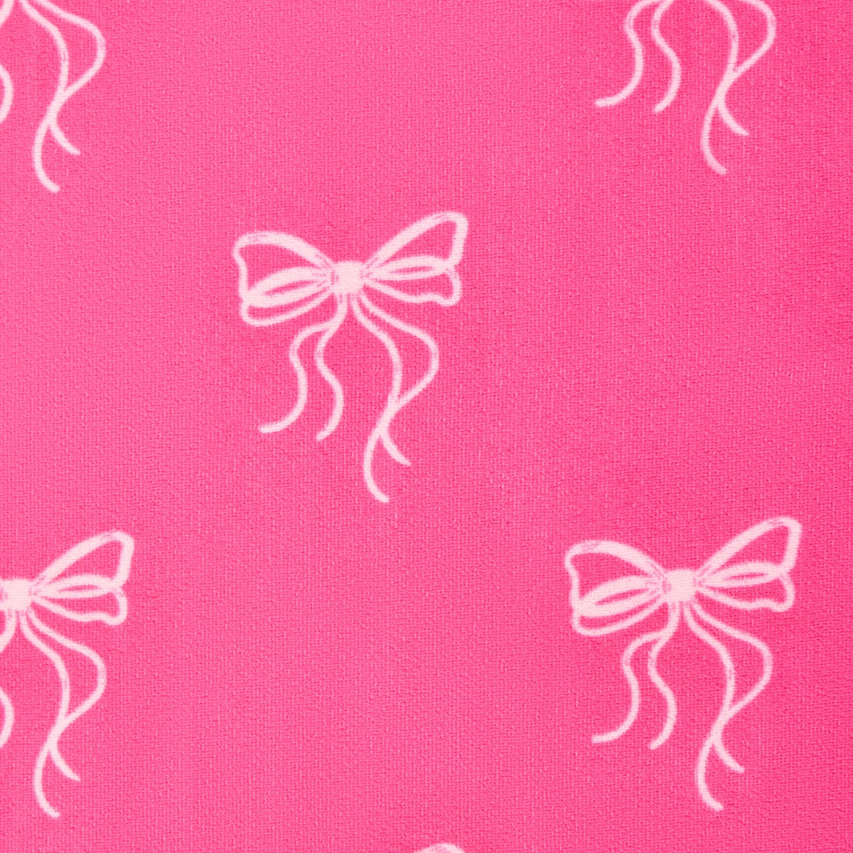 OHS Bow Print Beach Towel in a Bag - Pink>
