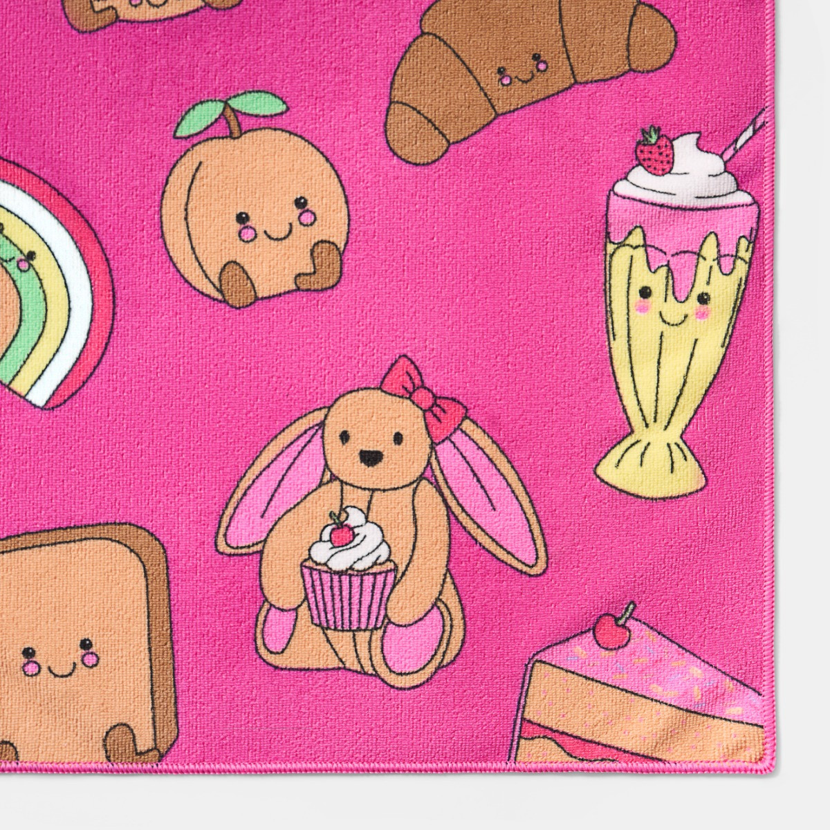 OHS Sweetie Pies Beach Towel - Magenta>