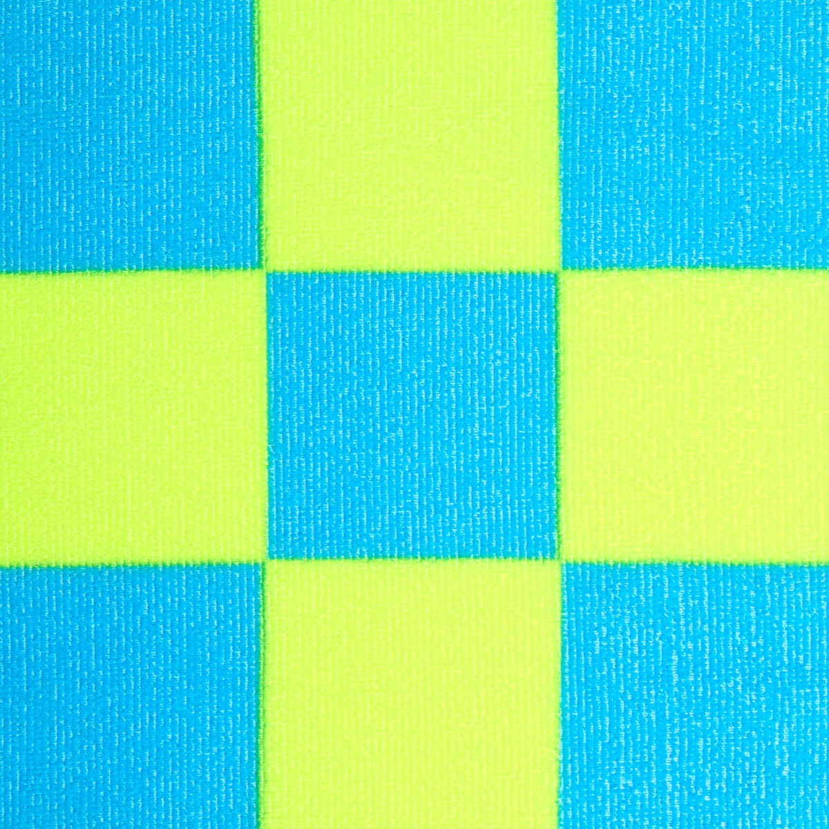 OHS Eat Sleep Game Slogan Beach Towel - Neon>