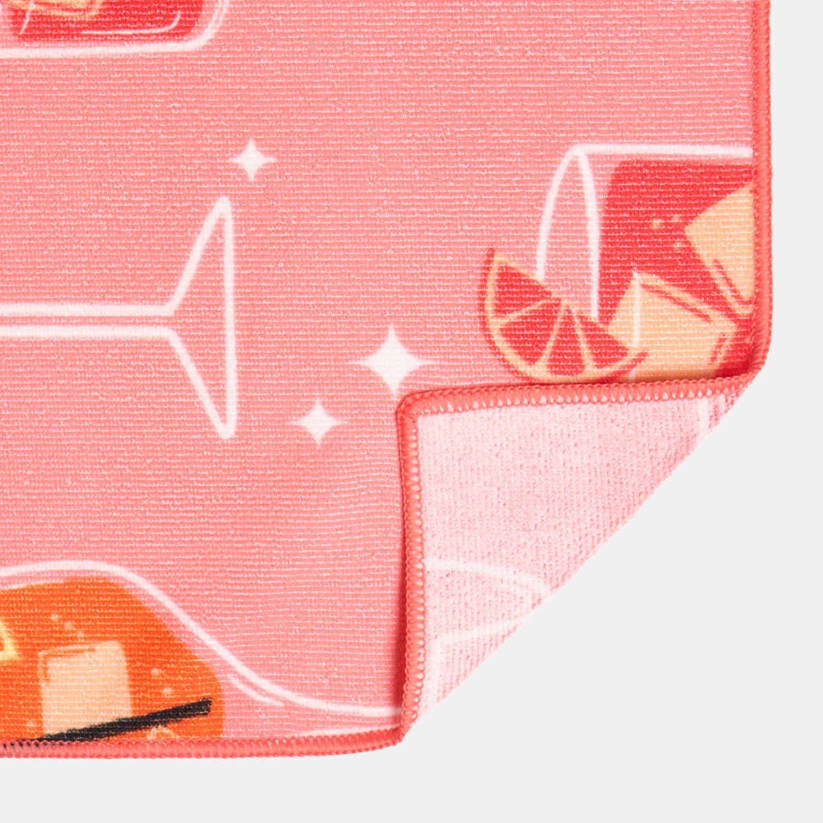 OHS Orange Spritz Beach Towel - Pink>