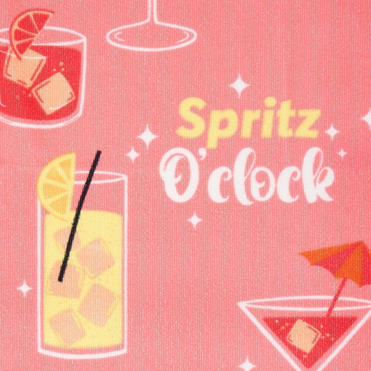 OHS Orange Spritz Beach Towel - Pink>