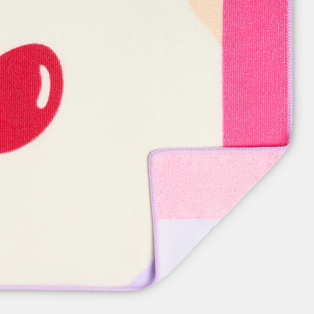 OHS Suns Out Buns Out Slogan Beach Towel - Lilac>