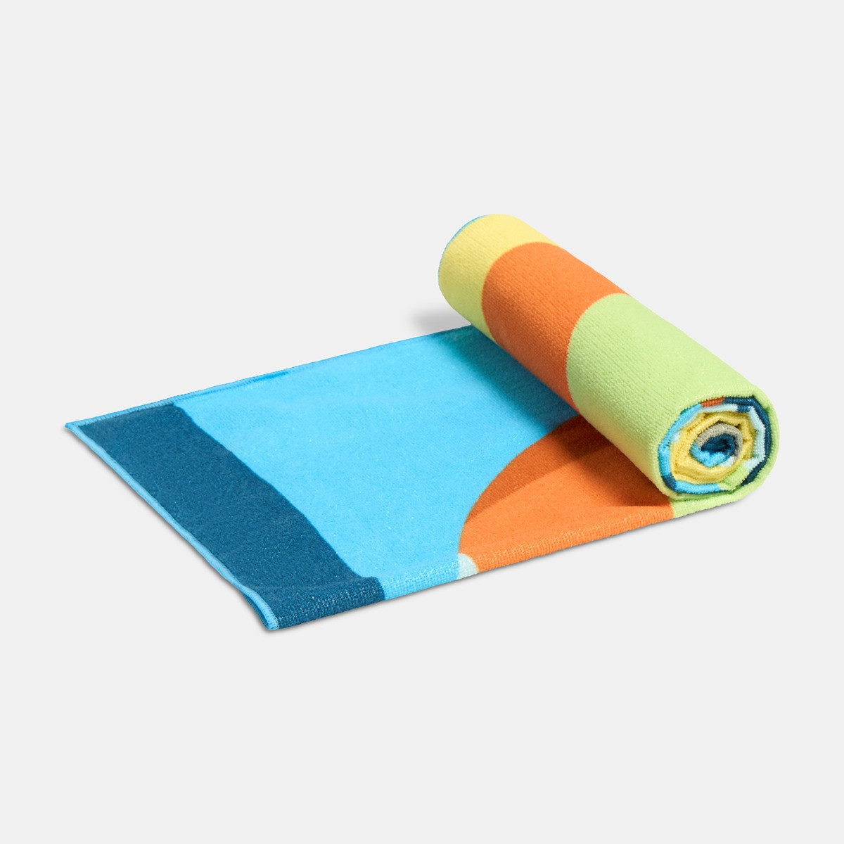 OHS Nice Balls Slogan Beach Towel - Blue>