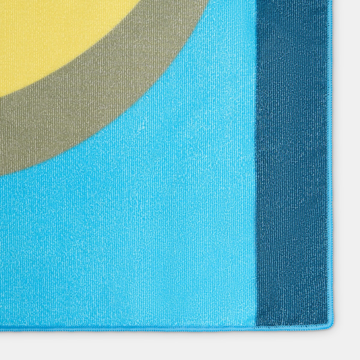 OHS Nice Balls Slogan Beach Towel - Blue>