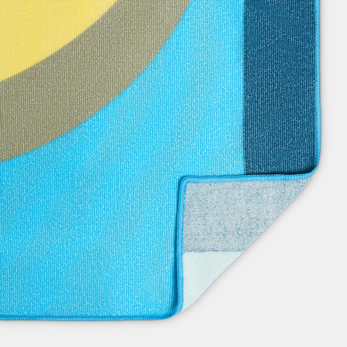 OHS Nice Balls Slogan Beach Towel - Blue>