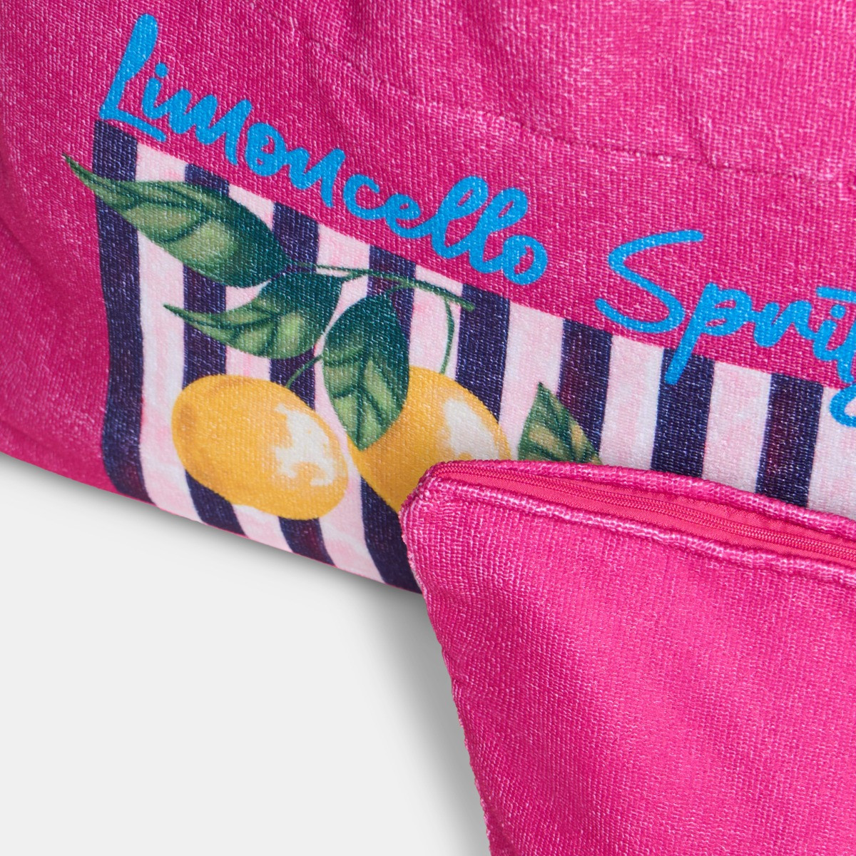 OHS Limoncello Spritz Slogan Beach Bag & Pouch - Pink>