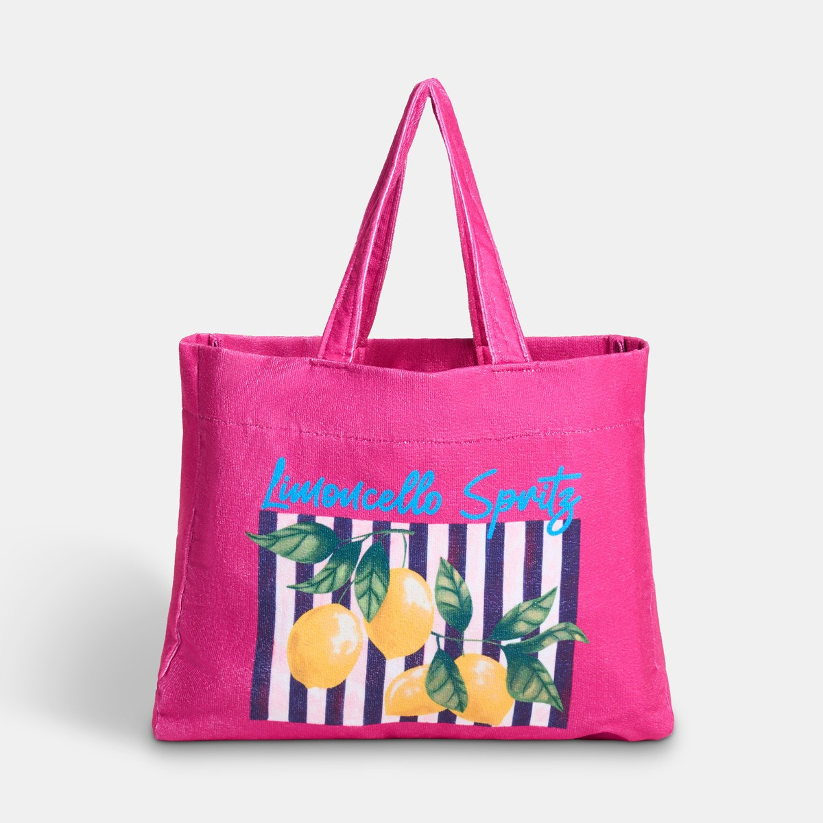OHS Limoncello Spritz Slogan Beach Bag & Pouch - Pink>