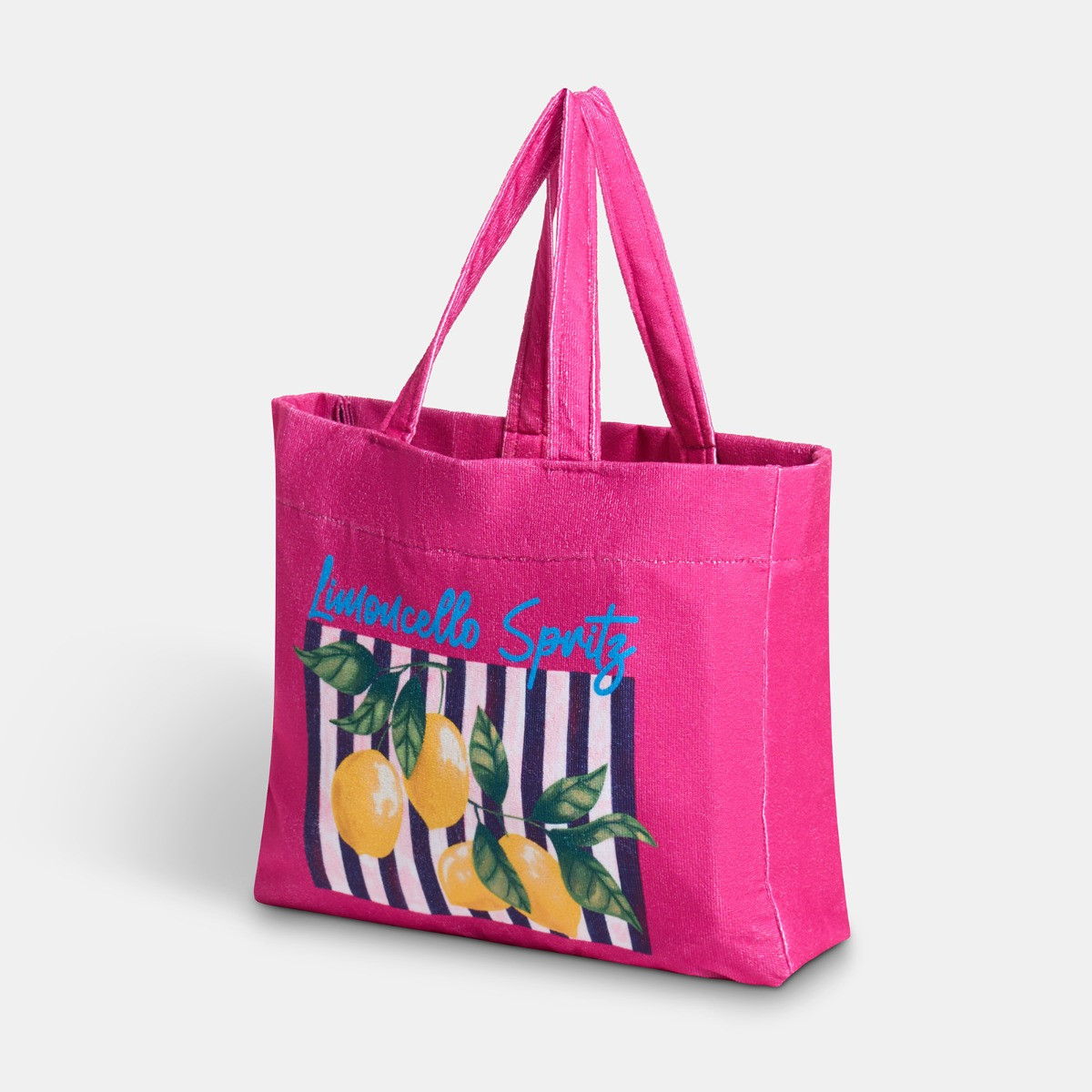 OHS Limoncello Spritz Slogan Beach Bag & Pouch - Pink>