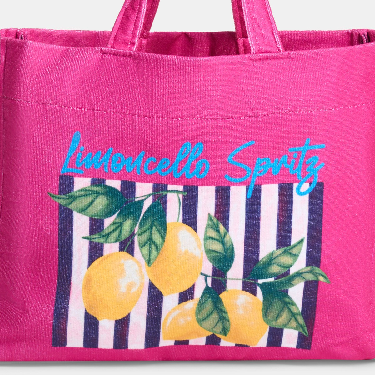 OHS Limoncello Spritz Slogan Beach Bag & Pouch - Pink>