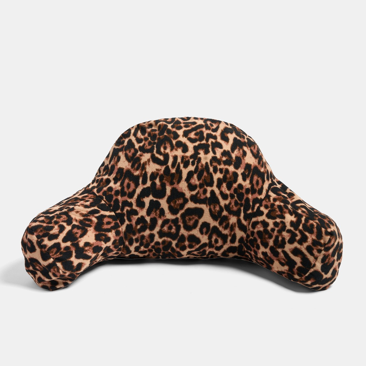 OHS Leopard Print Inflatable Cuddle Cushion - Natural>
