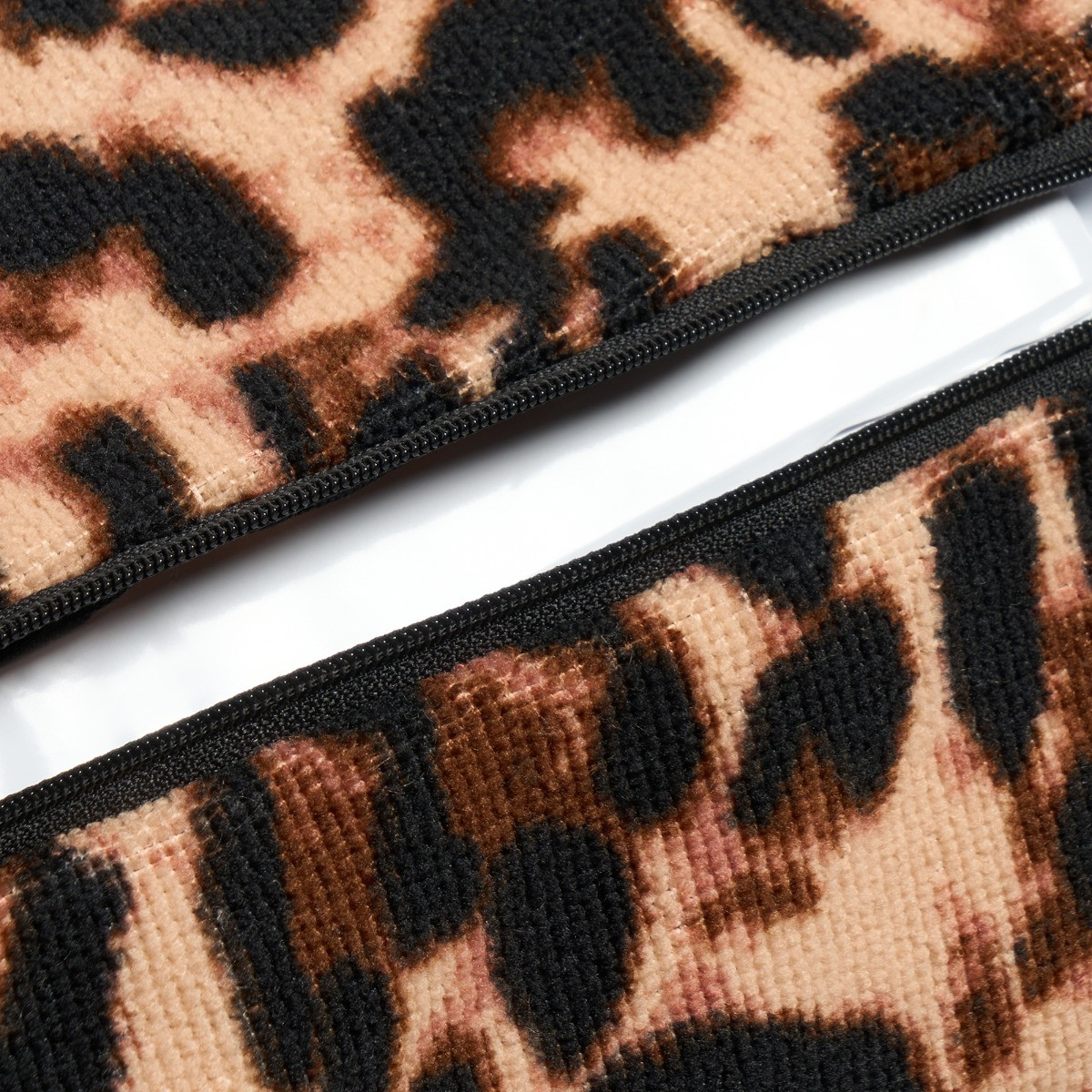 OHS Leopard Print Inflatable Cuddle Cushion - Natural>