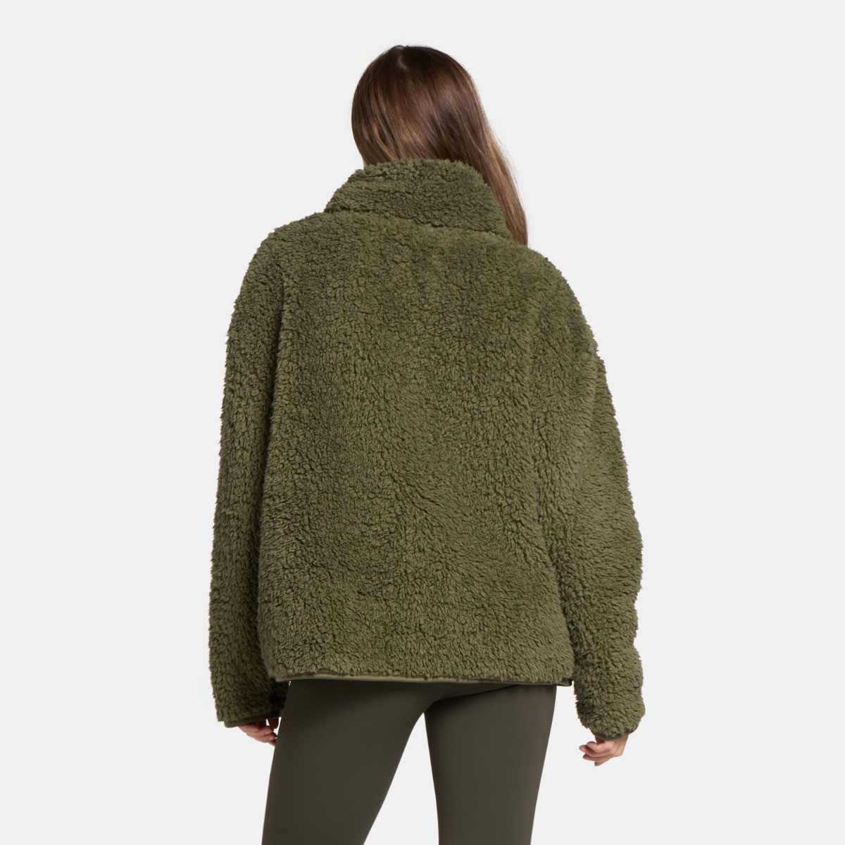 OHS Teddy Full Zip Fleece, Khaki - Small/Medium>
