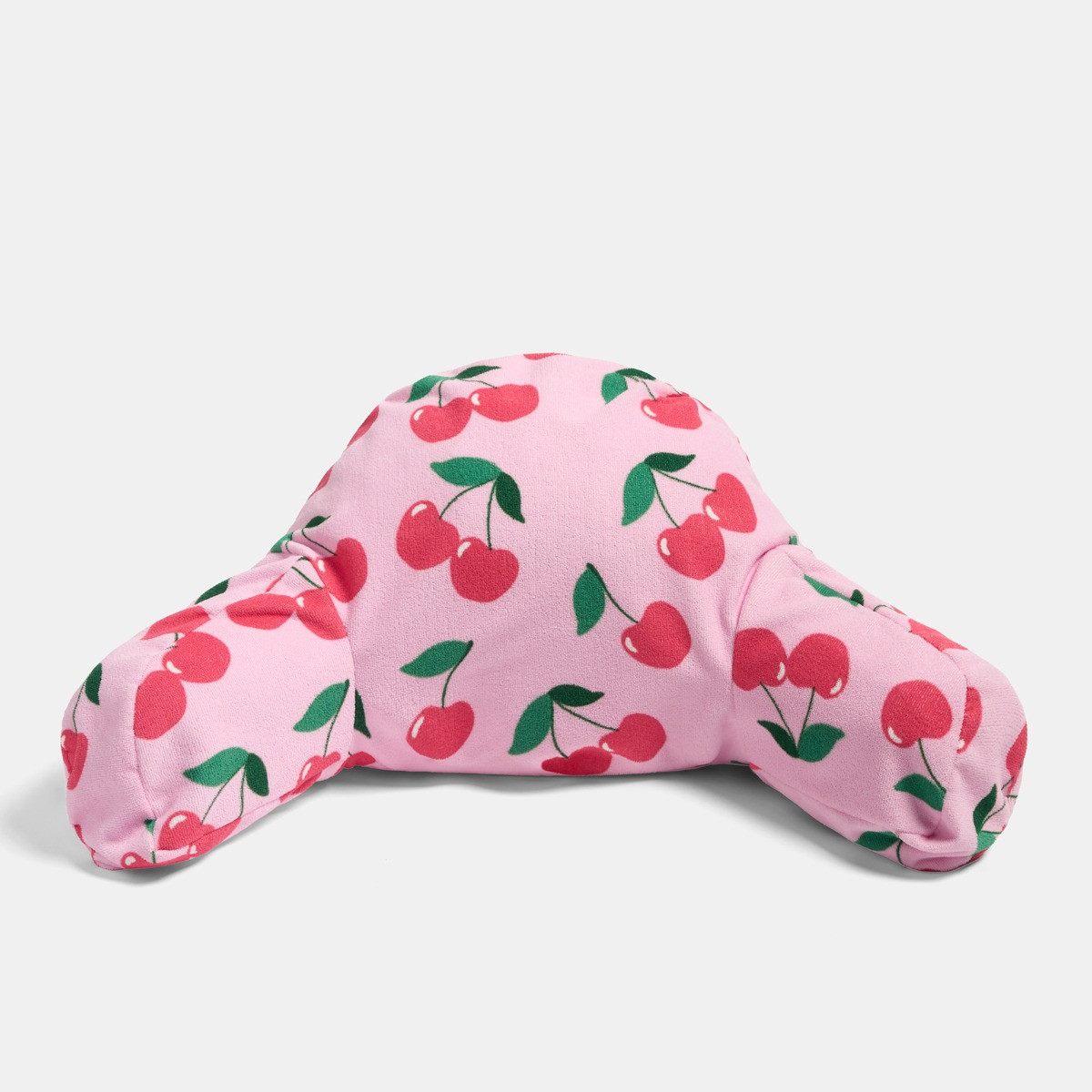 OHS Cherry Print Inflatable Cuddle Cushion - Pink>