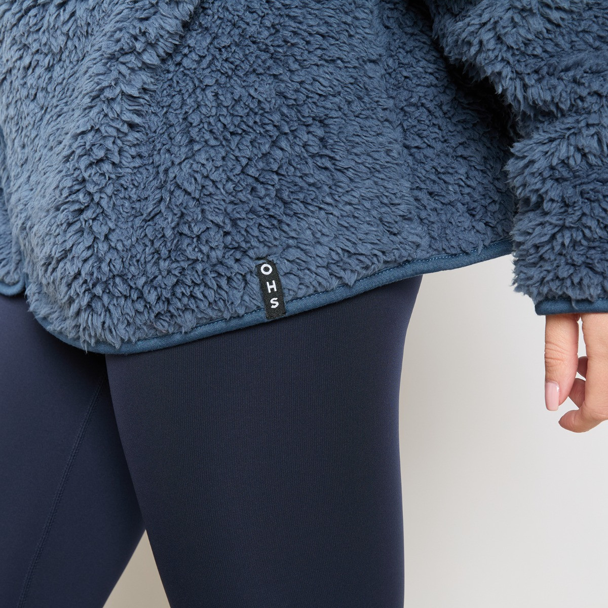 OHS Teddy Full Zip Fleece, Slate - Small/Medium>