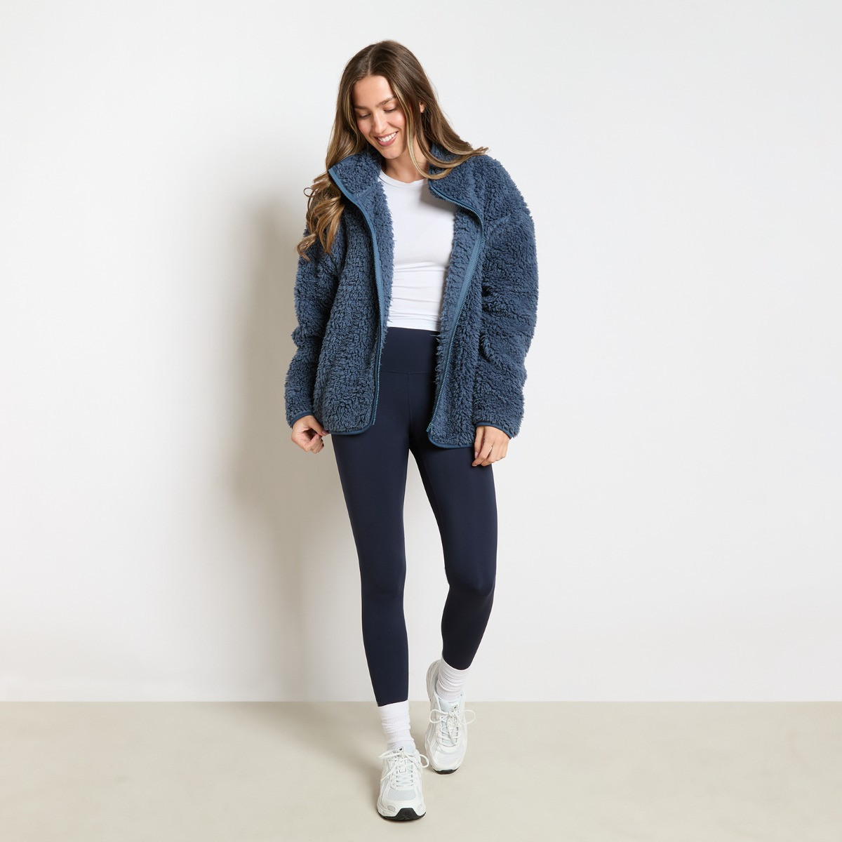 OHS Teddy Full Zip Fleece - Slate>