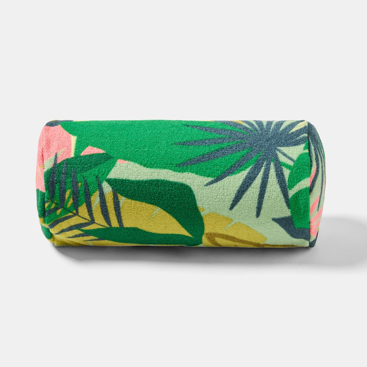 OHS Palm Print Inflatable Beach Bolster - Green>
