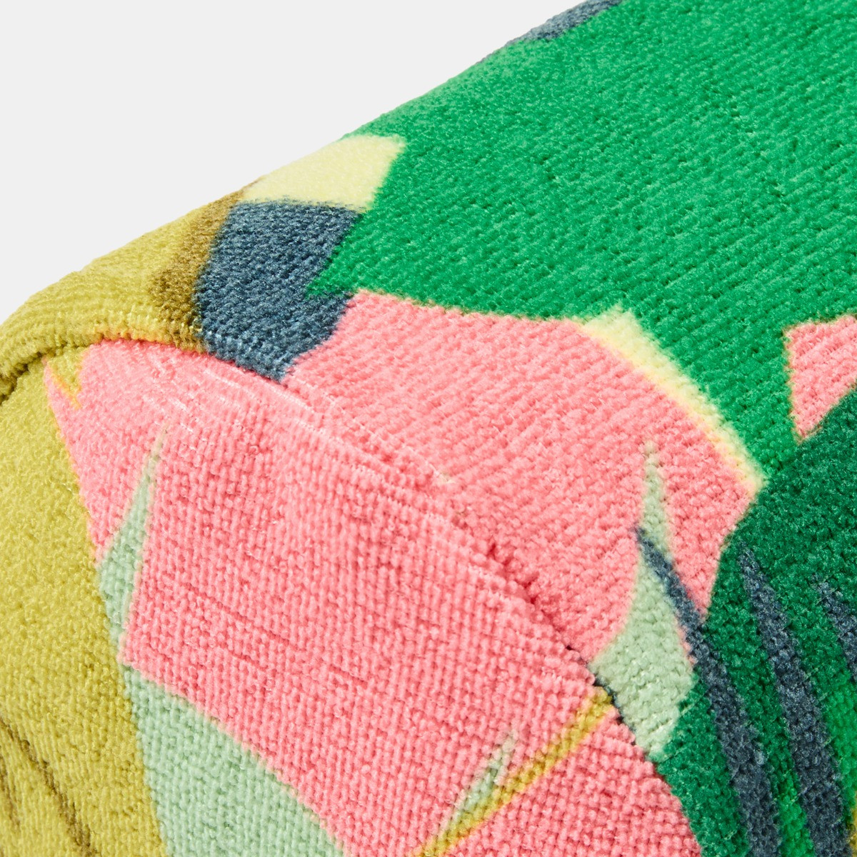 OHS Palm Print Inflatable Beach Bolster - Green>