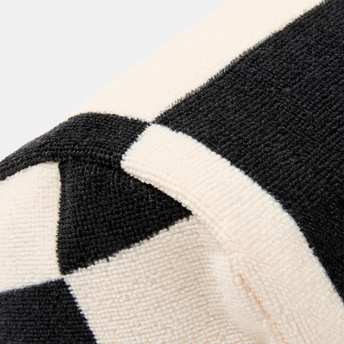 OHS Checkerboard Inflatable Beach Bolster - Monochrome>