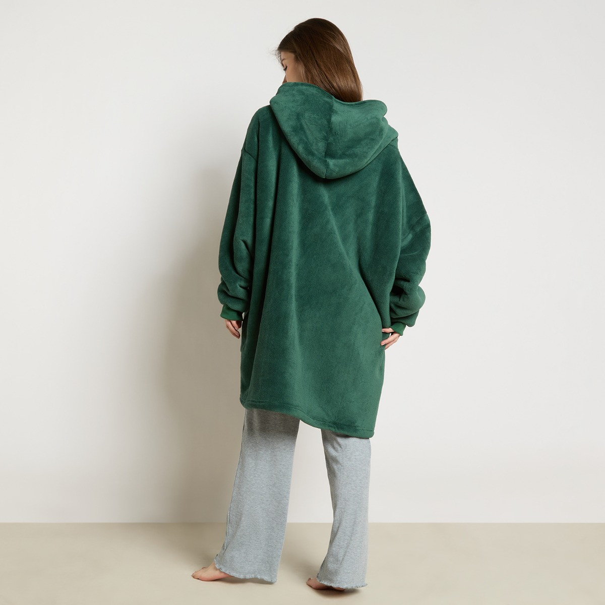 OHS Zipper Hoodie Blanket - Deep Forest Green>