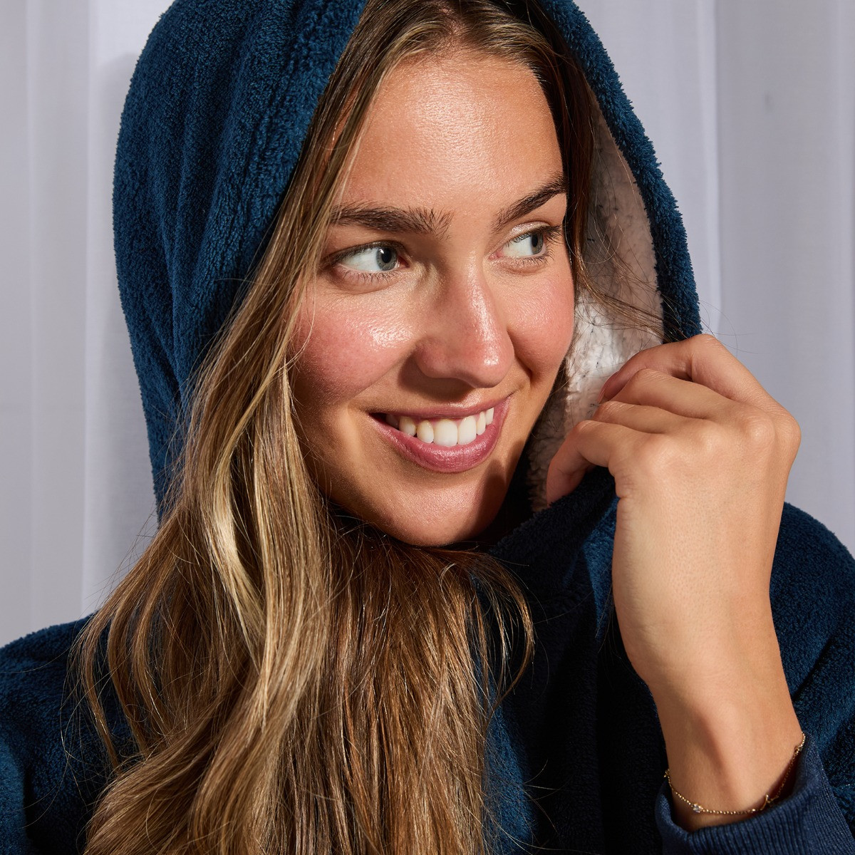 OHS Fleece Hoodie Loungewear Set - Navy>