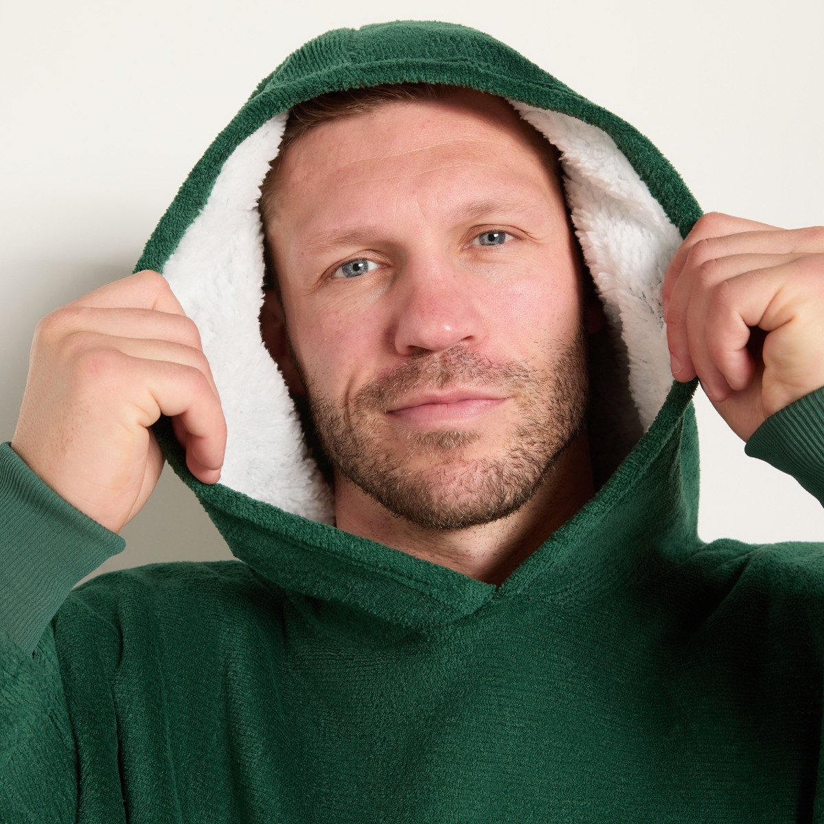 OHS Men's Fleece Hoodie Loungewear Set - Forest Green>