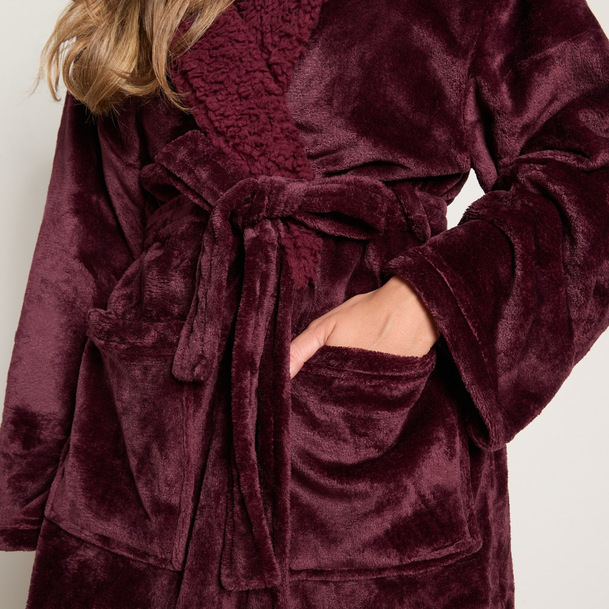burgundy dressing gown ladies Red OHS Flannel Fleece OHS navratri blouse online finished with piping Cup Size:C Short Prom Dresses Spaghetti