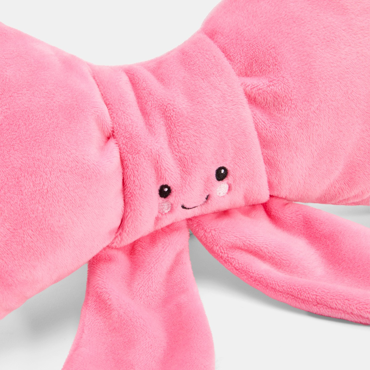 OHS Bow Shaped Microwaveable Hottie - Pink>