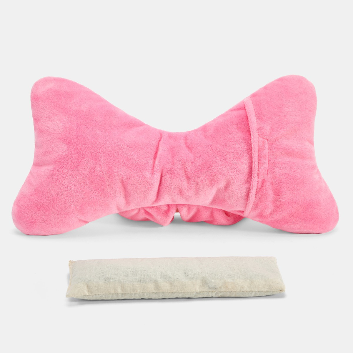 OHS Bow Shaped Microwaveable Hottie - Pink>