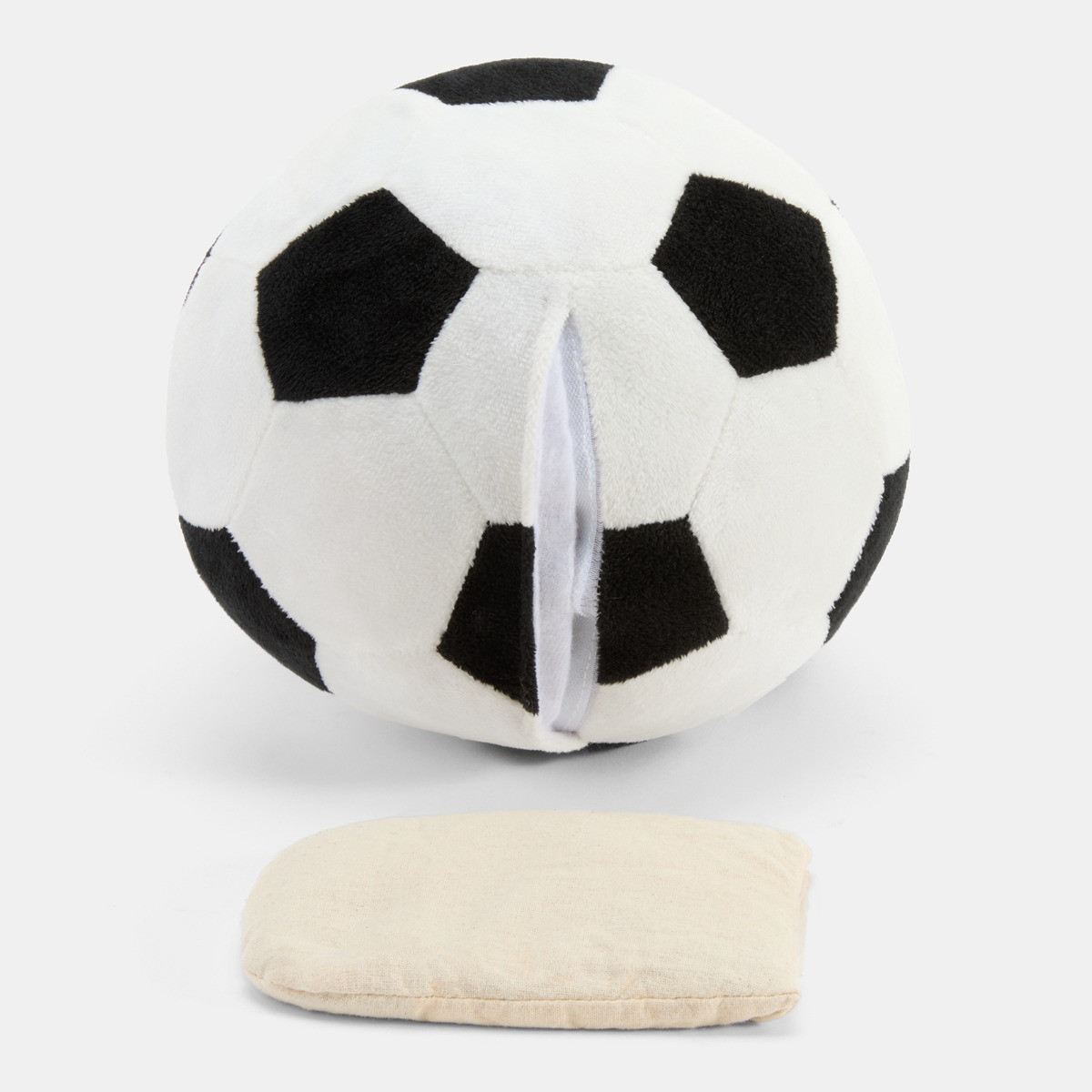 OHS Football Shaped Microwaveable Hottie - Monochrome>