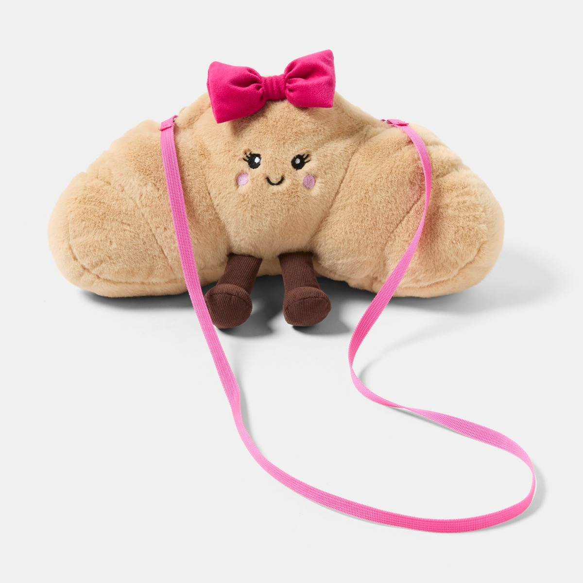 OHS Chloe The Bow Croissant Bag - Natural>