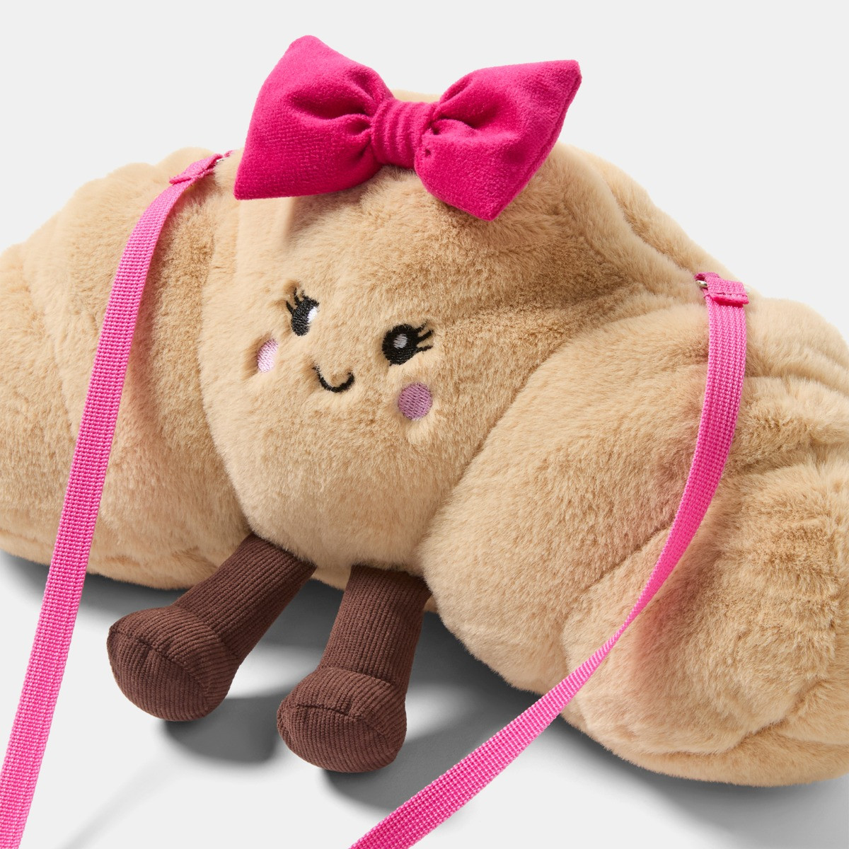OHS Chloe The Bow Croissant Bag - Natural>