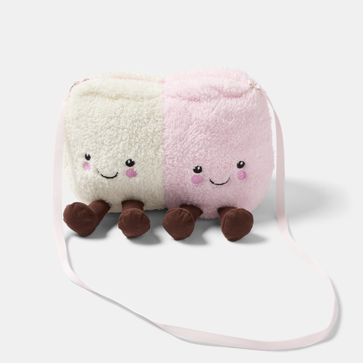 OHS Cotton & Candy Marshmallow Bag - Pink/White>