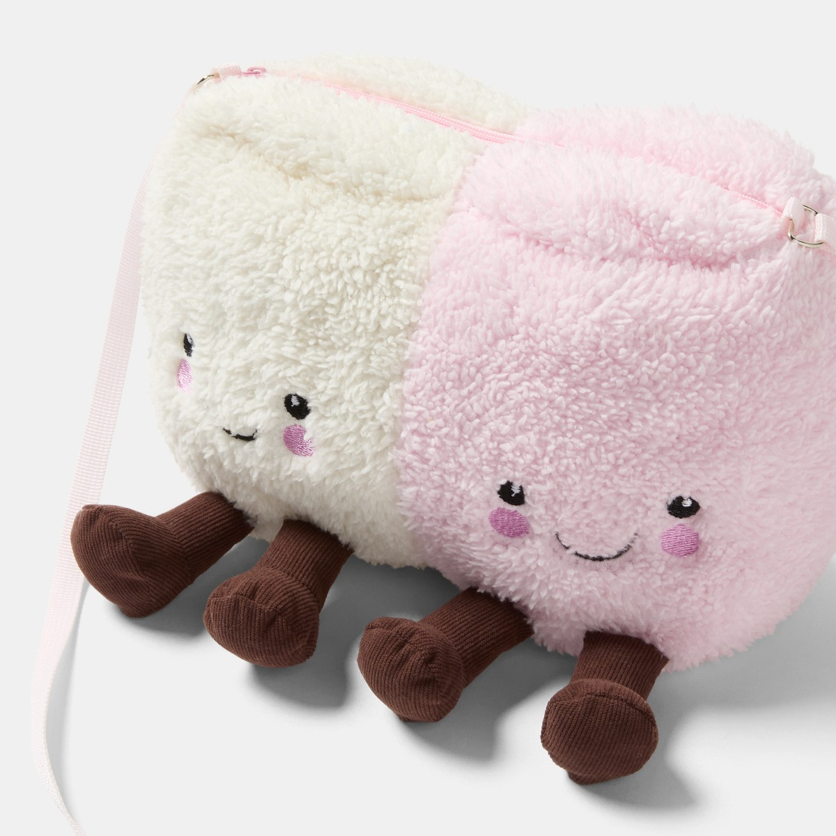 OHS Cotton & Candy Marshmallow Bag - Pink/White>