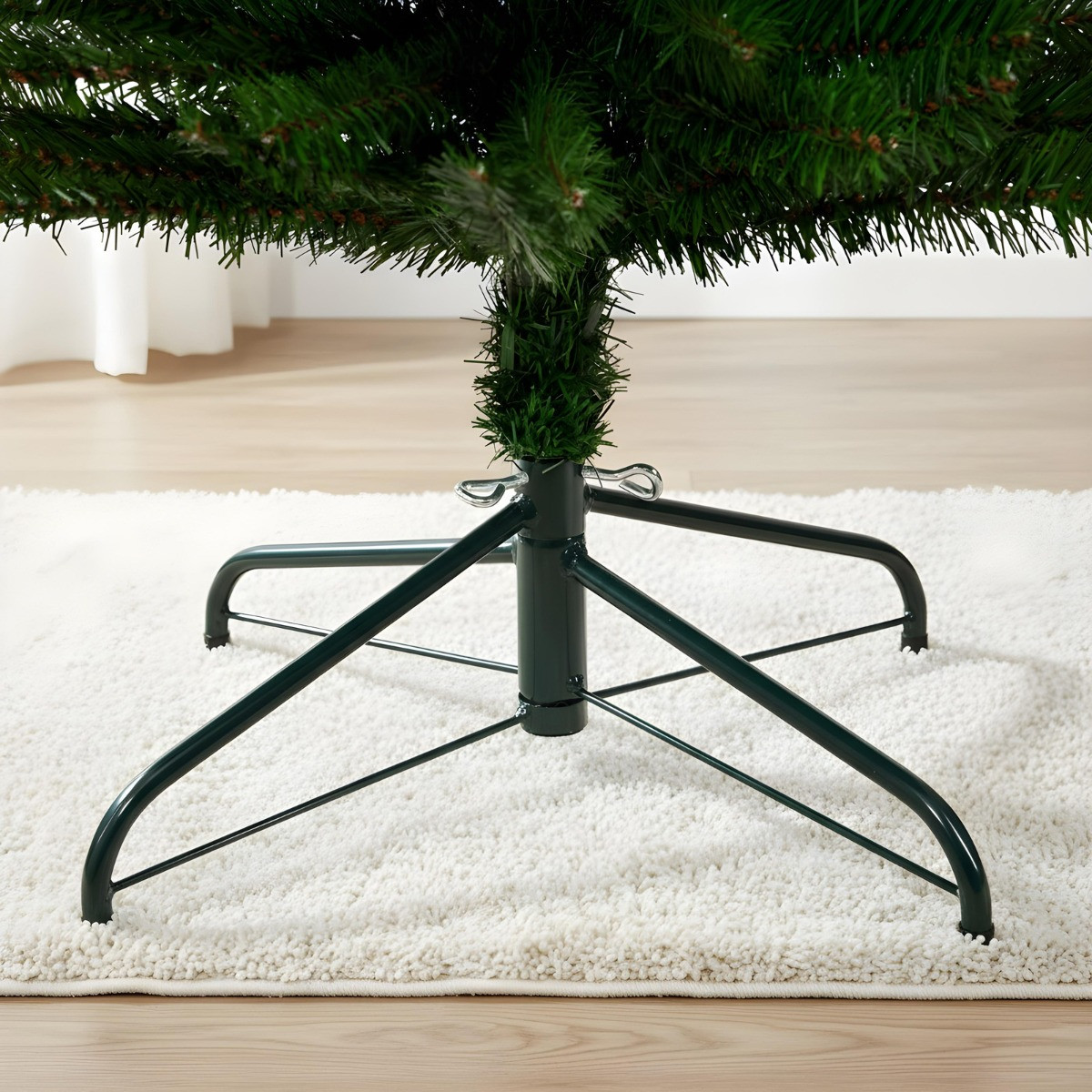 OHS Artificial Pencil Christmas Tree, Green - 7ft>