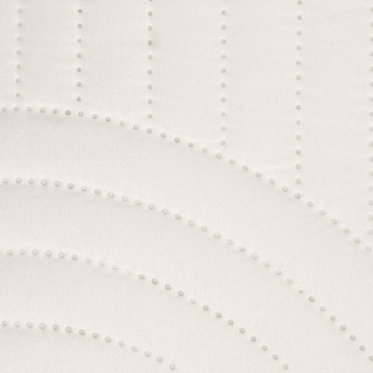 OHS 4 Pack Arches Embossed Quilted Cushion Covers with Cushion - Cream>