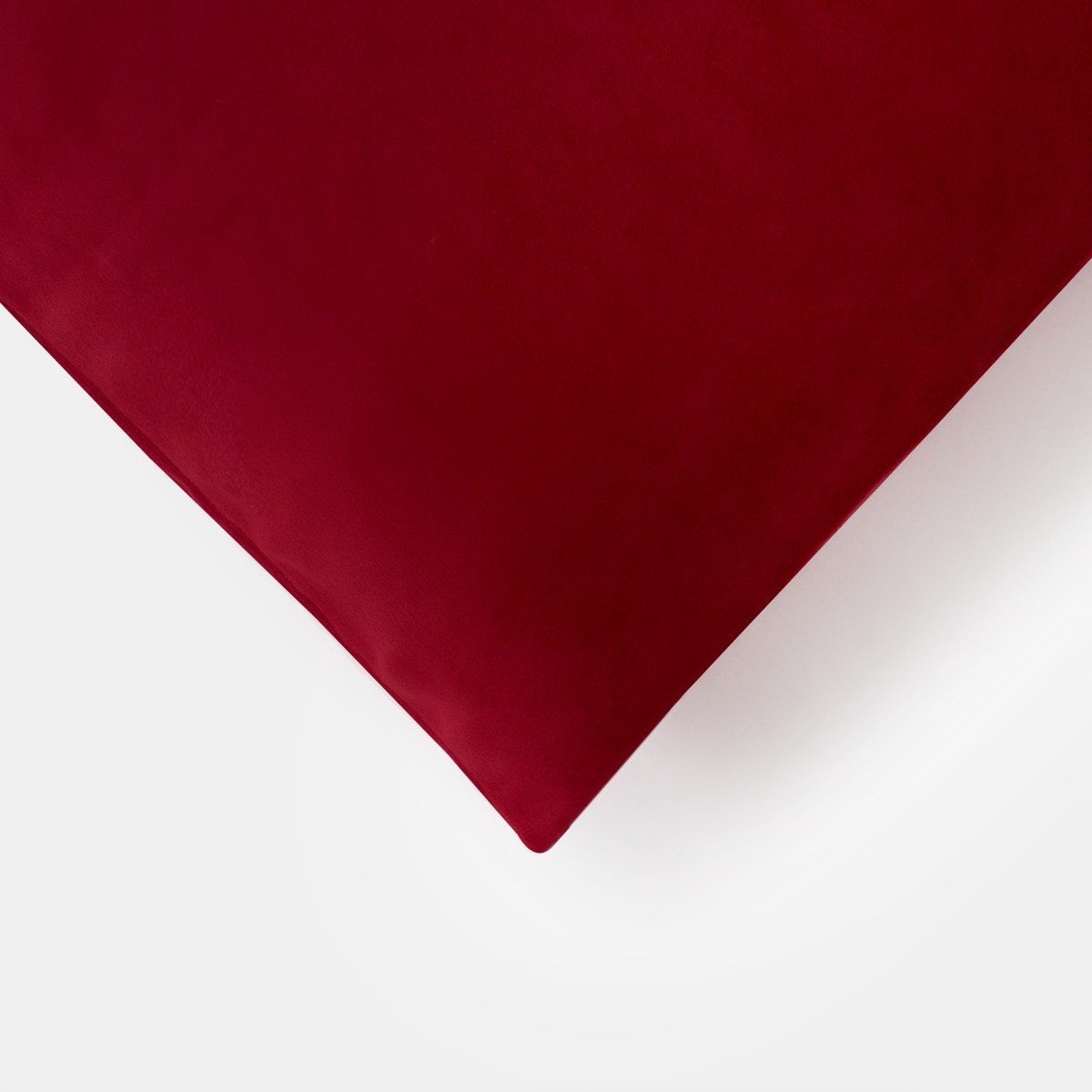 OHS 2 Pack Matte Velvet Cushion Covers - Red>