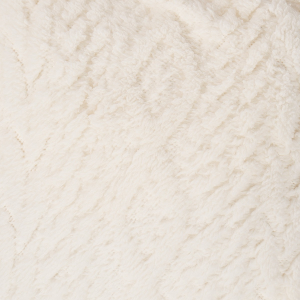 OHS 4 Pack Cable Knit Cushion Covers - Cream >