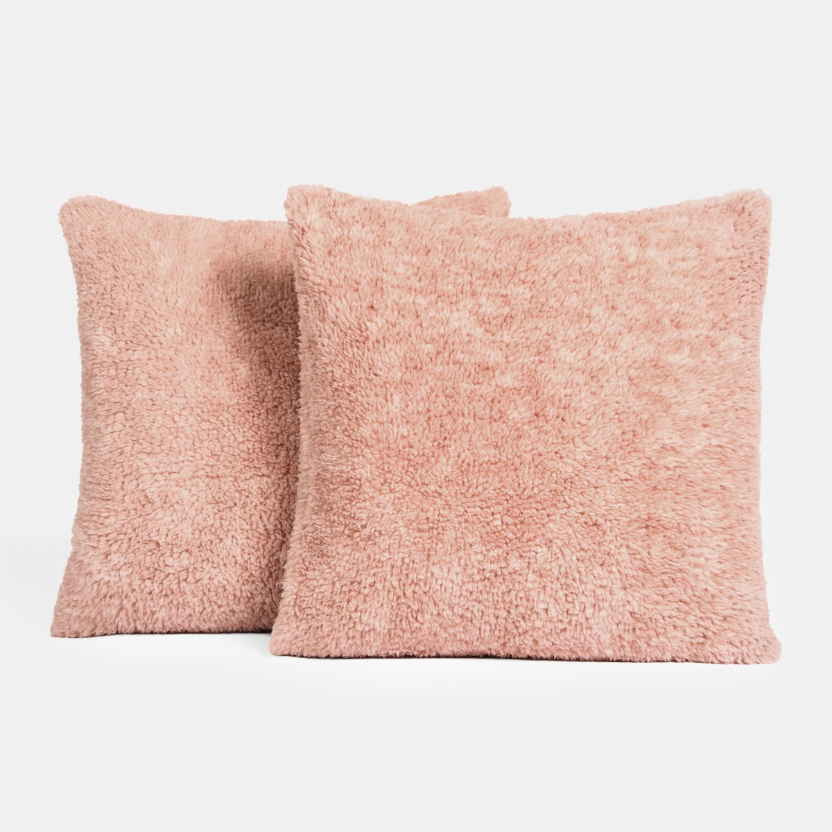 OHS Teddy Marl Texture Cushion Covers - Natural>